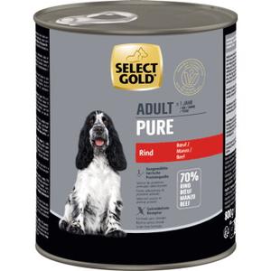 SELECT GOLD Pure Adult Wołowina 6x800 g
