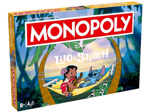 Gra towarzyska WINNING MOVES Monopoly Lilo & Stitch Wielokolorowy