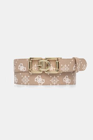Guess pasek damski z imitacji skóry EMELIE