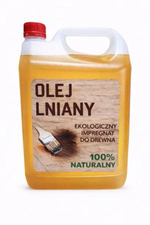 OLEJ LNIANY IMPREGNAT DO DREWNA NATURALNY I EKOLOGICZNY 20L