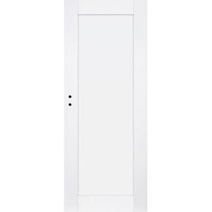 Skrzydło drzwiowe Elegance białe pełne 80P