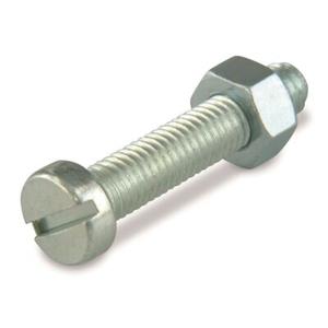 Śruba maszynowa M5 x 16 mm, łeb walcowy ocynk suki
