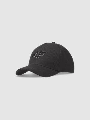 4F czapka z daszkiem bejsbolówka dziecięca 4FJWSS25ACABU388 szara (one size)