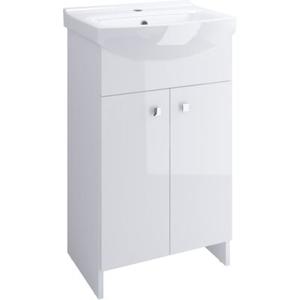 Szafka C12 BASIC 50BIA DSM z umywalką biały