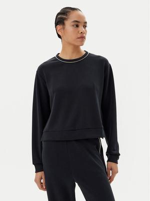 EA7 Emporio Armani Bluza 7W000142 AF12643 UC001 Czarny Loose Fit
