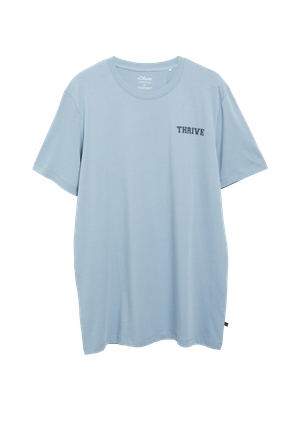 T-shirt z nadrukiem z przodu i z tyłu