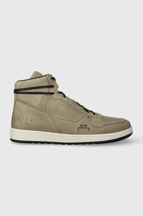 A-COLD-WALL* sneakersy zamszowe LUOL HI TOP