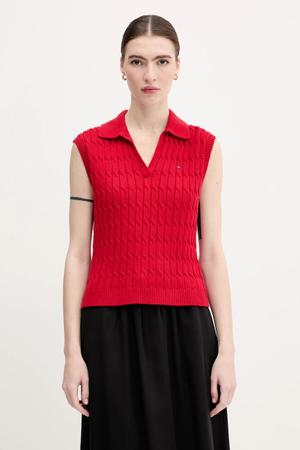 Tommy Hilfiger kamizelka bawełniana