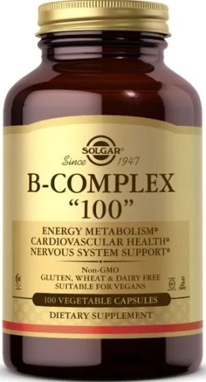 Solgar B-Complex 100 100 VCaps B Kompleks 100