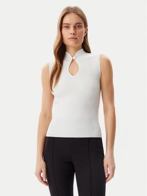 Guess Bluzka W5GR10 Z3L10 Beżowy Regular Fit