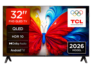 Telewizor QLED TCL 32S5L 32" FHD Android TV HDR10 Czarny