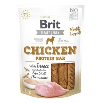 Brit Jerky Snack Chicken Protein bar with Insect 80 g