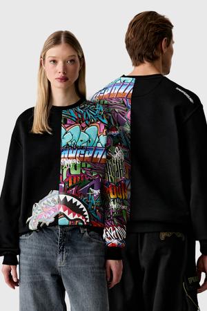 Sprayground bluza oversize bawełniana