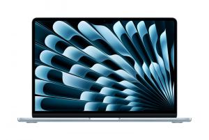 Apple MacBook Air 13.6 cala: M5 10/10, 24GB, 1TB SSD, bez zasilacza - Błękitny