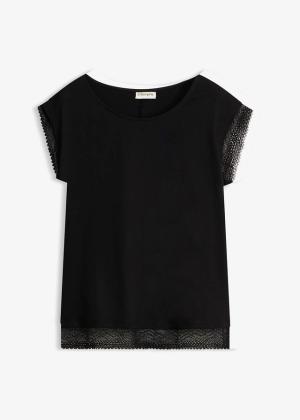 Bawełniany T-shirt o kroju pudełkowym, z czystej bawełny organicznej