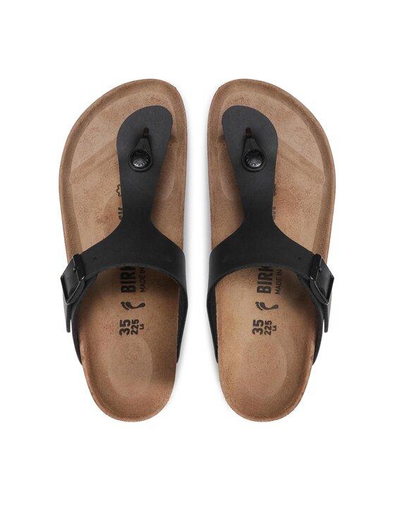Birkenstock Japonki Gizeh 0043693 Czarny