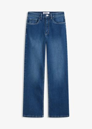 Dżinsy wide leg, high-waist