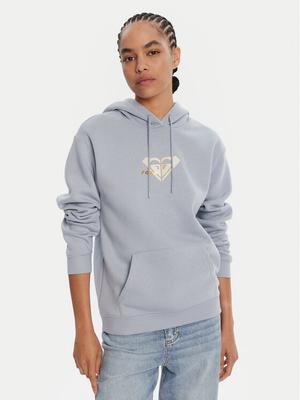 Roxy Bluza ERJFT05028 Błękitny Regular Fit