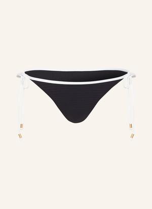 Seafolly Trójkątne Figi Bikini Beach Bound schwarz
