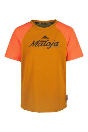 Maloja PapaverB. Koszulka rowerowa dziecięca Enduro Tee honey multi (M)