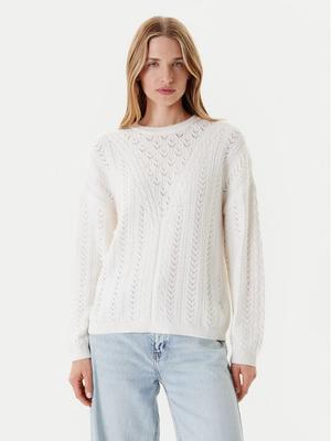 Guess Sweter W5YR56 Z2ZK2 Biały Regular Fit