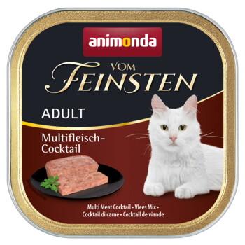 animonda Vom Feinsten mokra karma dla kota, Adult, Koktajl mięsny 32x100 g