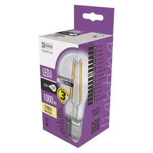 Żarówka LED Filament A60 8,5W E27 ciepła biel ściemnialna