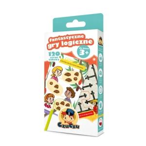 Fantastyczne gry logiczne dla dzieci 3+ praca zbiorowa EDUKACYJNA