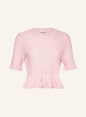 Mrs & Hugs Dzianinowa Koszulka Z Kaszmiru rosa