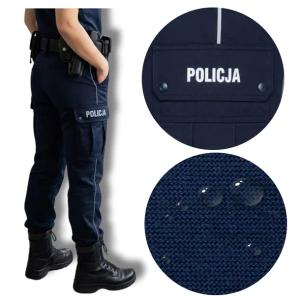 Spodnie służbowe do trzewików policyjne MEMBRANA granatowe policja 90/170