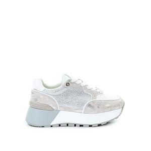 Damskie sneakersy srebrne GOE RR2N4068