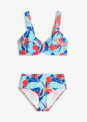 Bikini minimizer (2 części) na szerokich ramiączkach