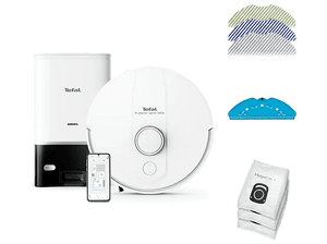 Robot odkurzająco-mopujący TEFAL X-Plorer S140+ RG9197WH Biały