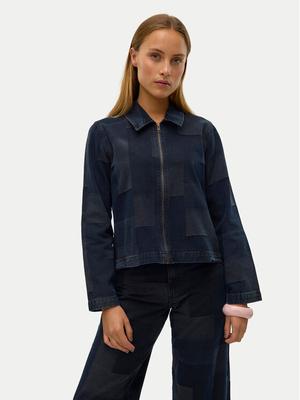 Vero Moda Kurtka jeansowa Likka 10321078 Granatowy Loose Fit