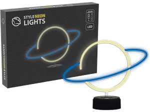 Lampka LED MANTA SNL38BLT Niebiesko-biały