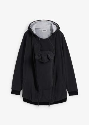 Bluza 2 w 1 z polaru, ciążowa, z wstawką na nosidełko niemowlęce