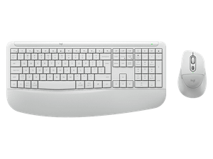 Zestaw klawiatura + mysz LOGITECH Signature Comfort Plus Combo MK880 Biały