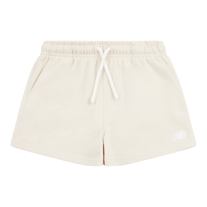Spodenki dziecięce New Balance LAKG0006LIN – beżowe