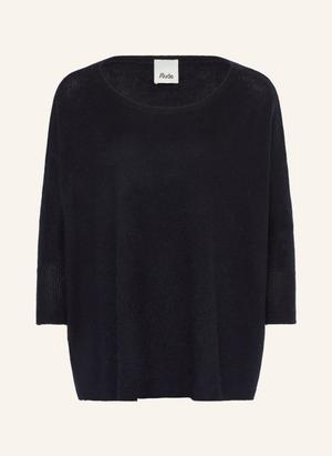Allude Sweter Z Kaszmiru Z Rękawami 3/4 blau