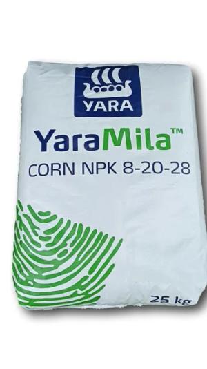 YaraMila Corn NPK 8-20-28 JESIEŃ nawóz jesienny do trawnika granulat 25 kg