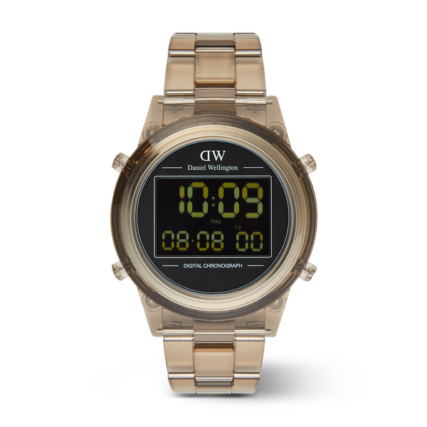 Daniel Wellington DW Watch Retro Digital Dark Brown 36mm
