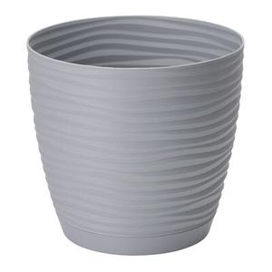 Donica Sahara Petit z podstawką 19 cm platynowy