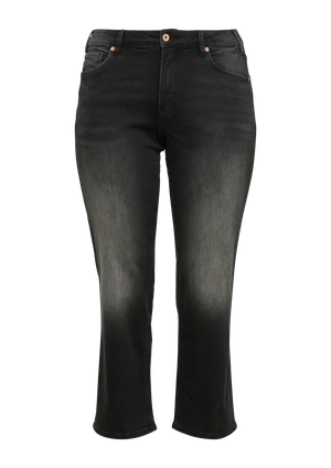 Dżinsy do kostek / Slim Fit / Średni stan / Prosta nogawka / Super Stretch