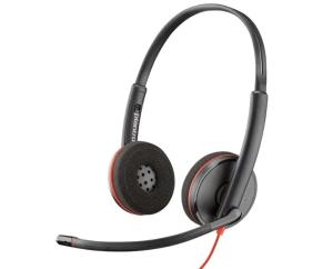 Słuchawki konferencyjne Plantronics Blackwire C3220 USB-A Mikrofon Pilot