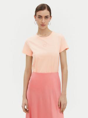 PINKO T-Shirt Bussolotto 100355 Różowy Regular Fit