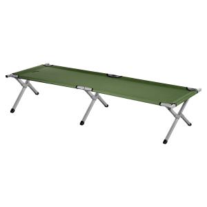 NILS CAMP łóżko turystyczne składane 200cm NC2756 zielone + pokrowiec (one size)