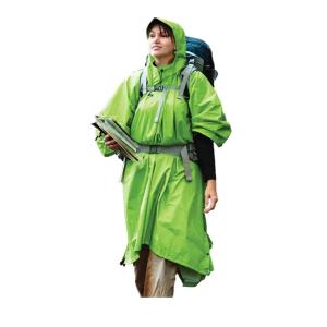 Ponczo plandeka przeciwdeszczowe Sea To Summit Nylon Tarp Poncho zielony