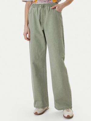 Roxy Jeansy Saltwater ERJDP03329 Zielony Loose Fit