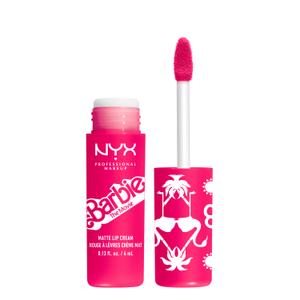 NYX Professional Makeup x Barbie Smooth Whip Lip Cream Matowa Pomadka 01 Dreamhouse Pink