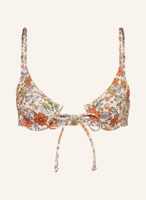 Espadrij L'originale Góra Od Bikini Z Fiszbinami Elian orange